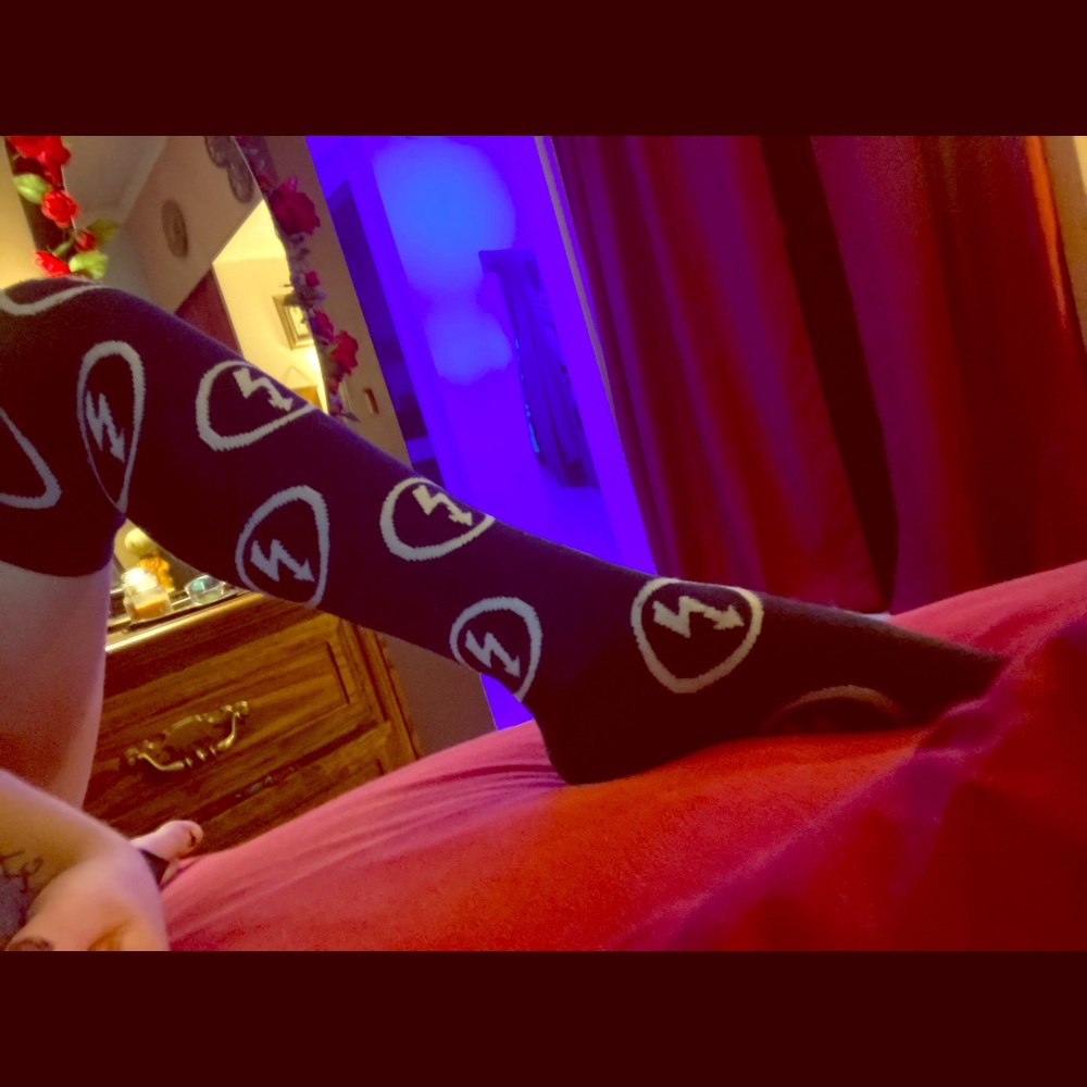 Killstar x Marilyn Manson Knee Socks